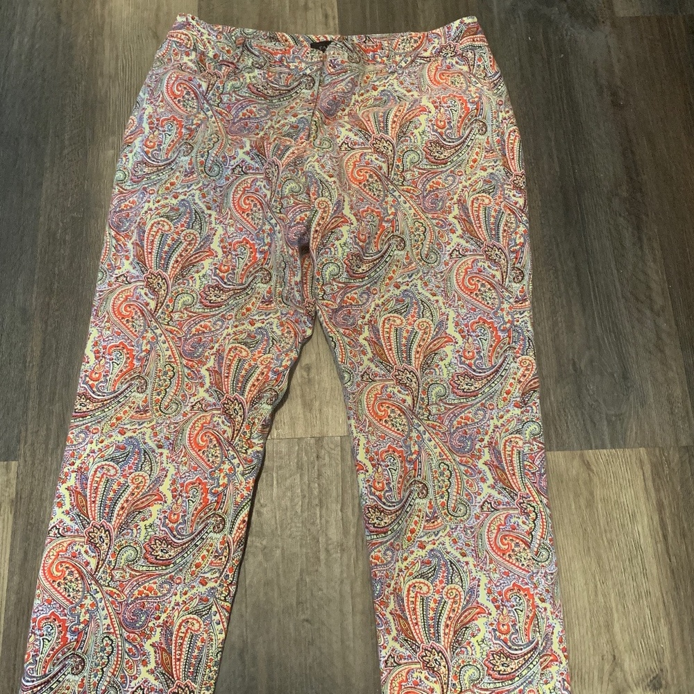 Talbots cotton and spandex trouser capris. Worn about 4-5 x